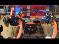 Kuka Robot Arm KR 10 R1420 com posicionador de soldagem CNGBS e soldadora Megmeet para soldagem robótica Solu