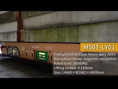 Veículos pesados AGV com uma capacidade de carga de 50 toneladas